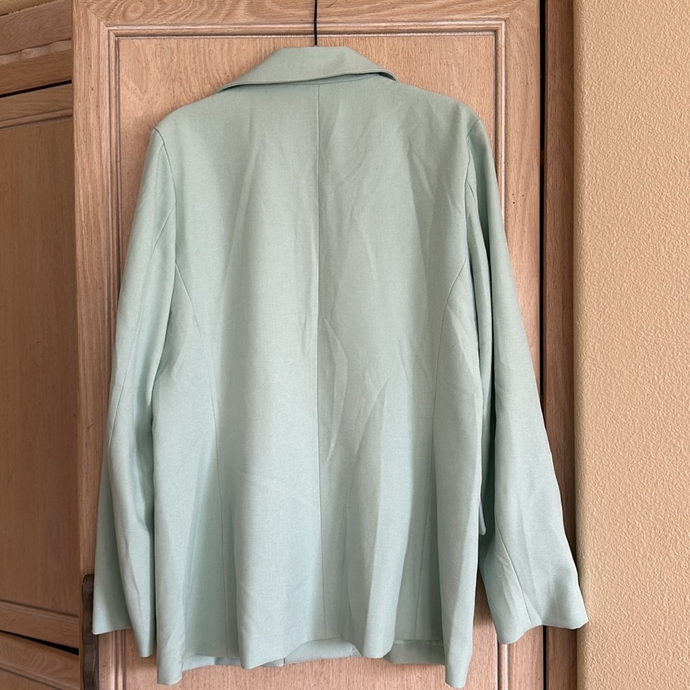 Princess Polly Seafoam / Blue Blazer - Picture 5 of 9